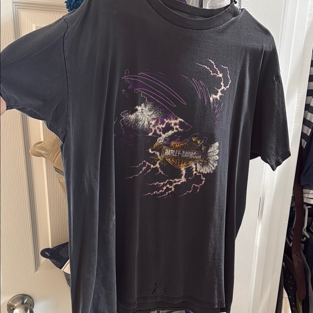 Harley-Davidson Black Short Sleeve Tee
